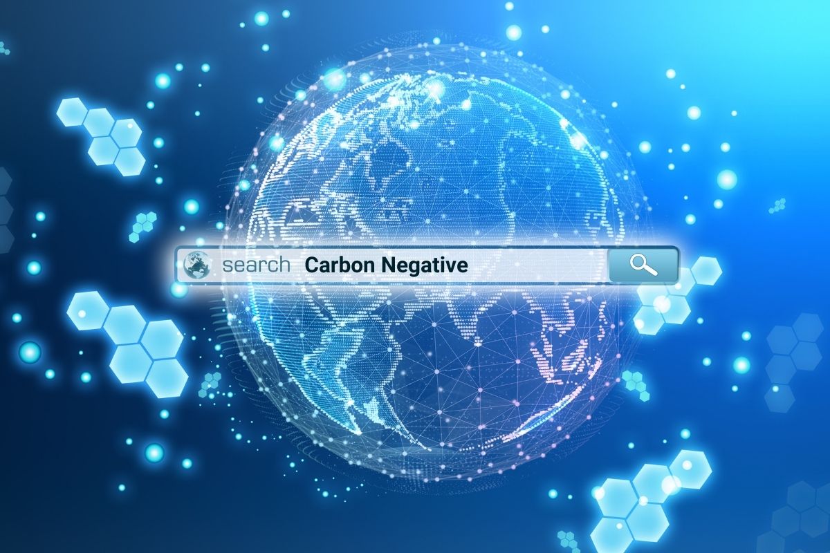 Negative technologies. Carbon negative.